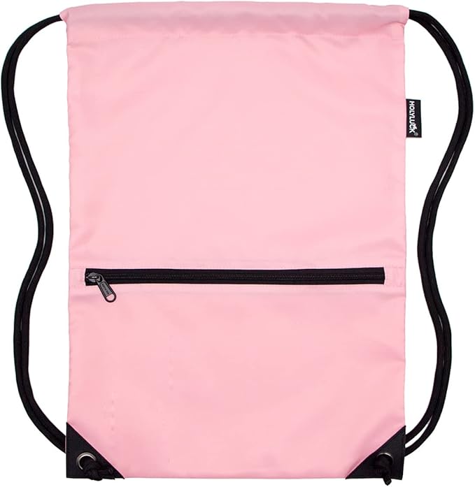 HOLYLUCK Drawstring Backpack Bag Sport Gym Sackpack